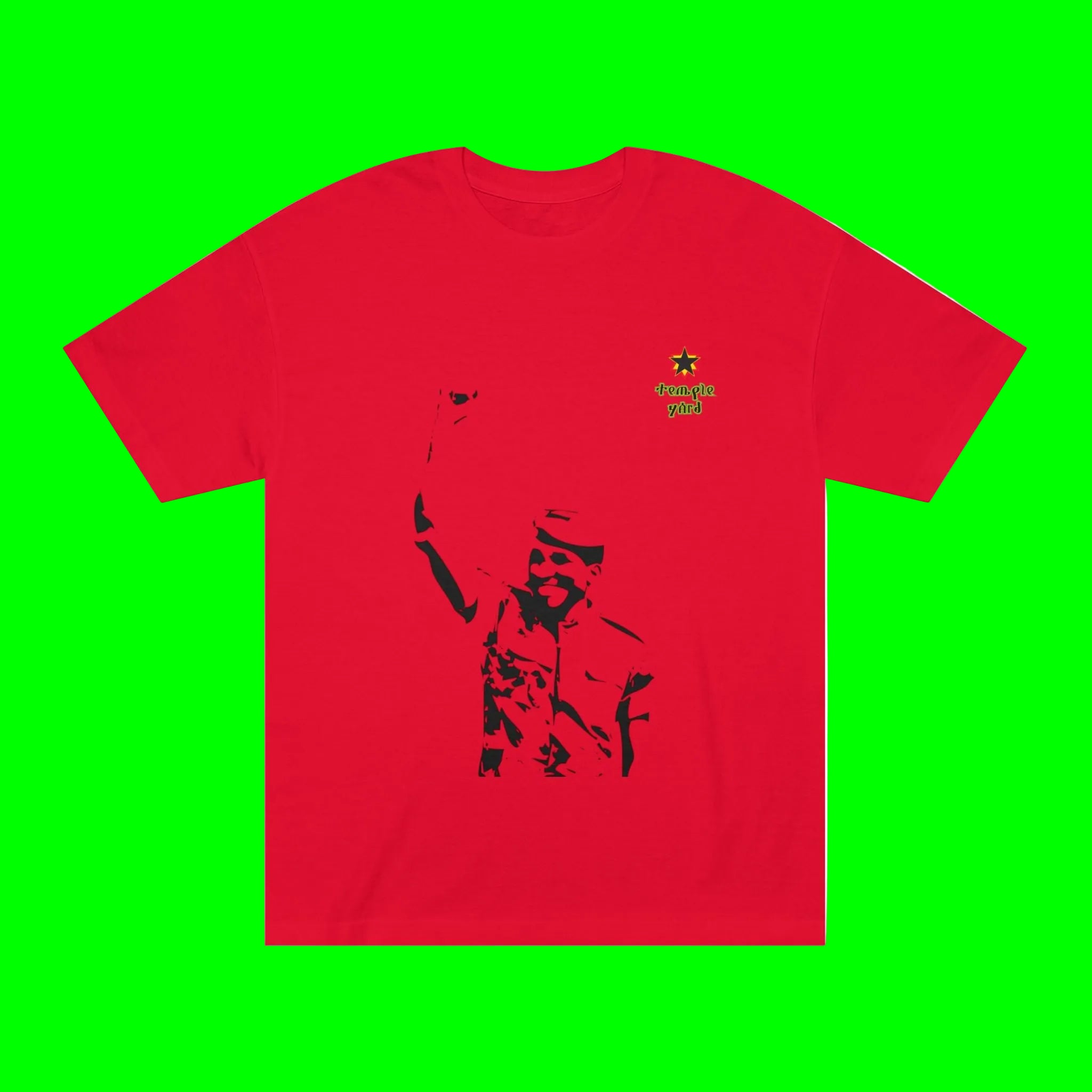 Retro Protest Tee — Raised Fist Graphic with 'Thank You' Detail