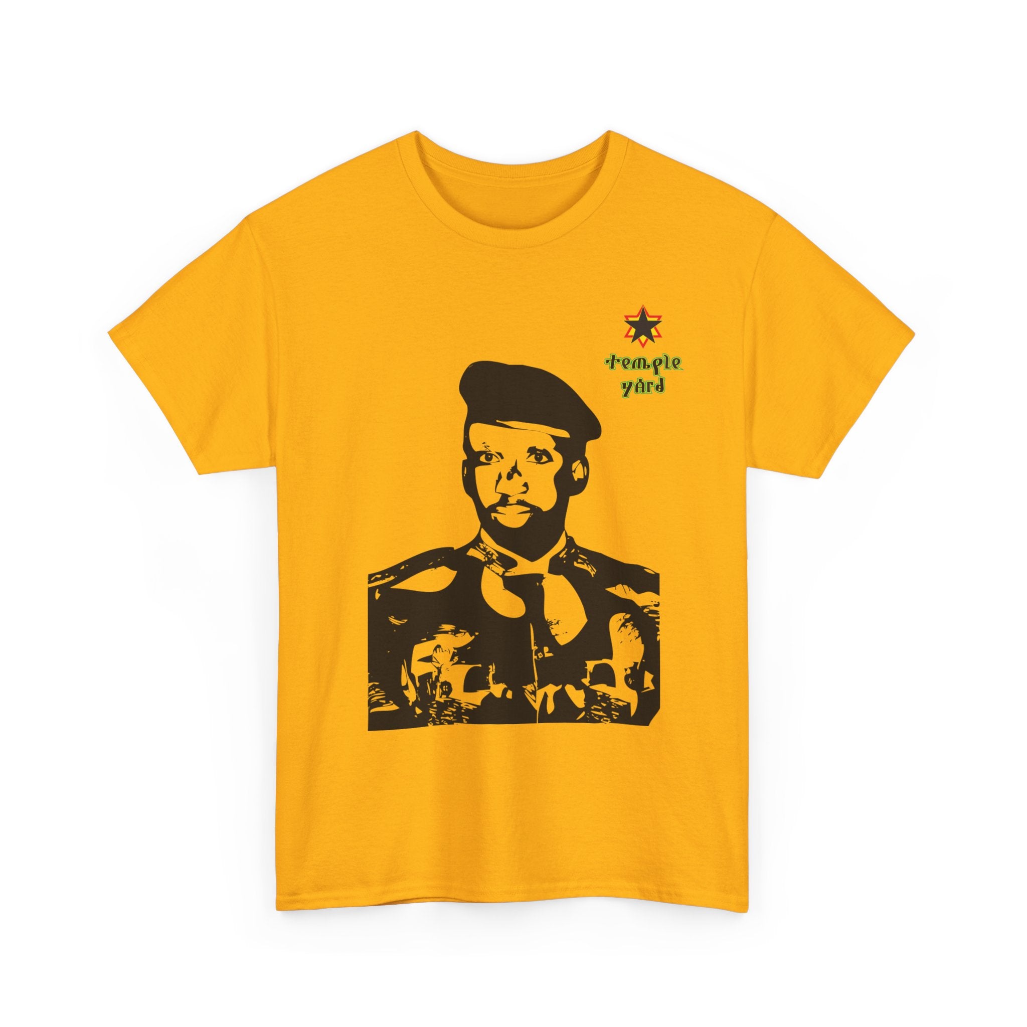 Revolutionary Portrait T-Shirt — 'revolution yadi' Military Graphic Tee