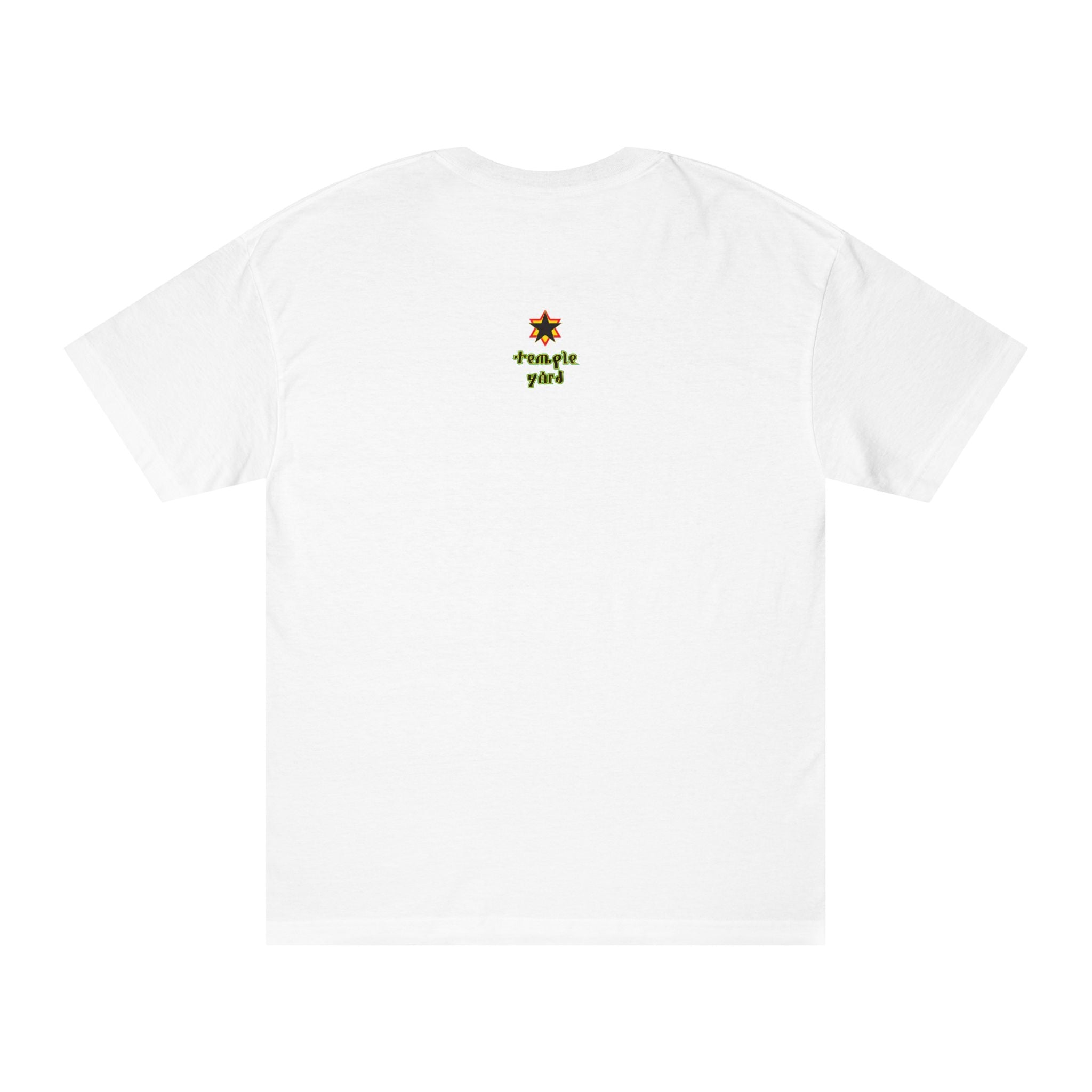 Classic Tee — Marcus Garvey Portrait T‑Shirt with 'Strength Youth' Star Accent