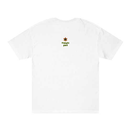 Classic Tee — Marcus Garvey Portrait T‑Shirt with 'Strength Youth' Star Accent