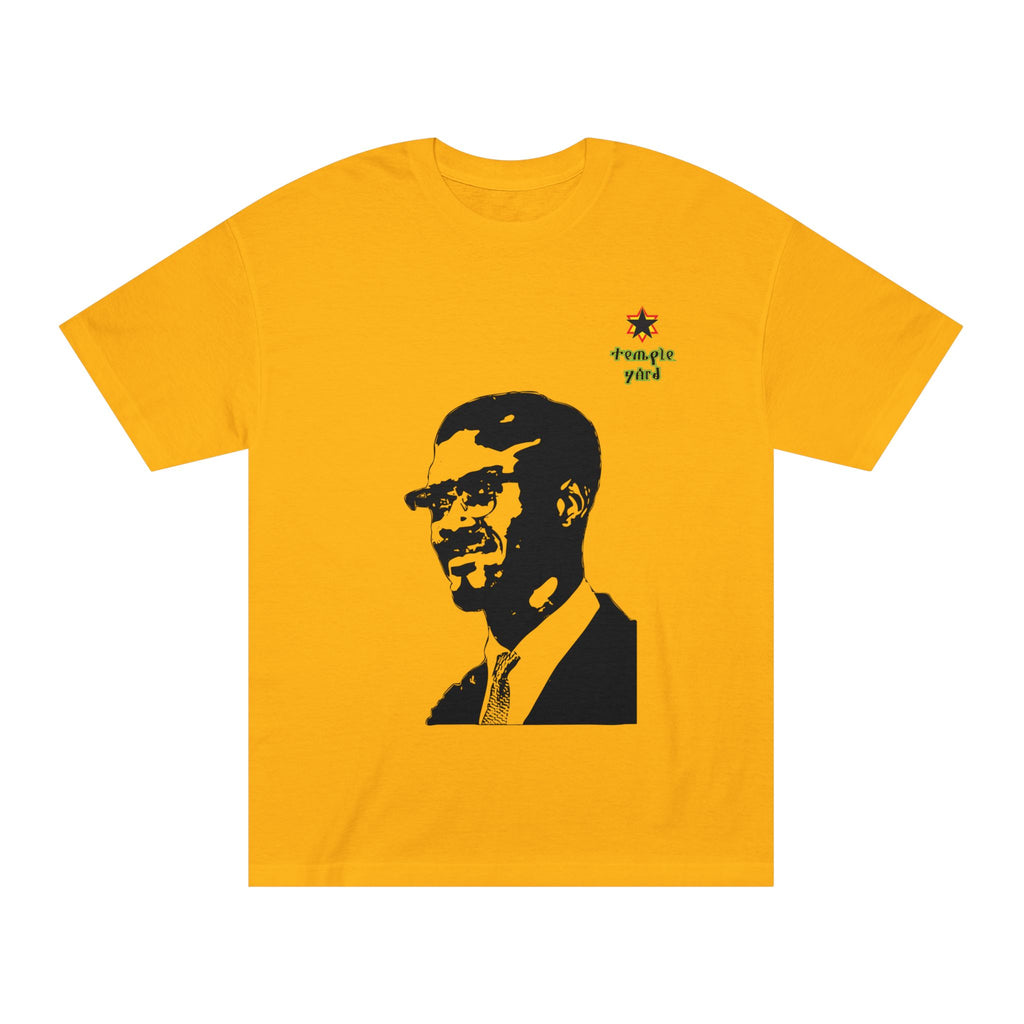 Malcolm X Portrait Tee — 'Straight Yard' Graphic T-Shirt