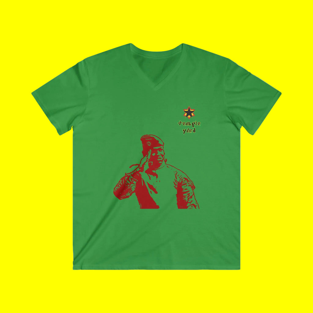 V-Neck Tee — 'Captain Traore
