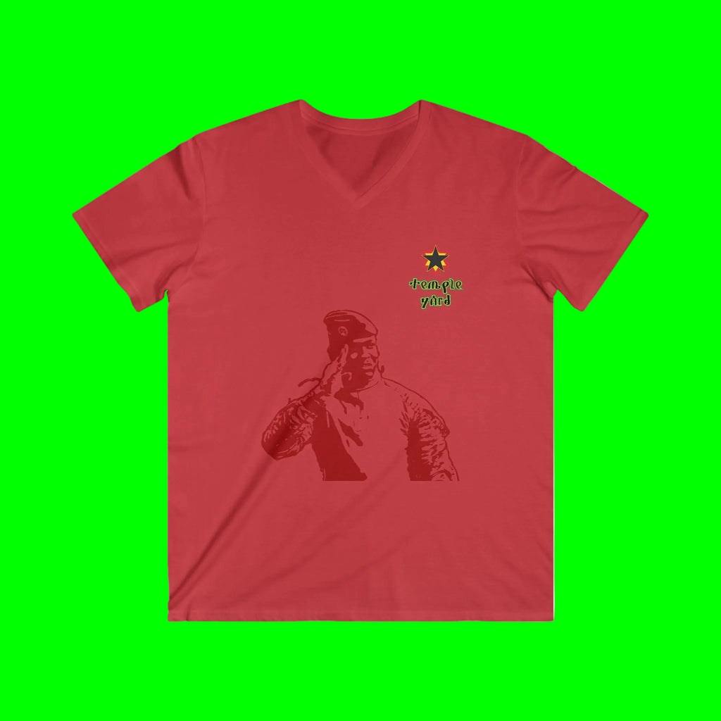 V-Neck Tee — 'Captain Traore