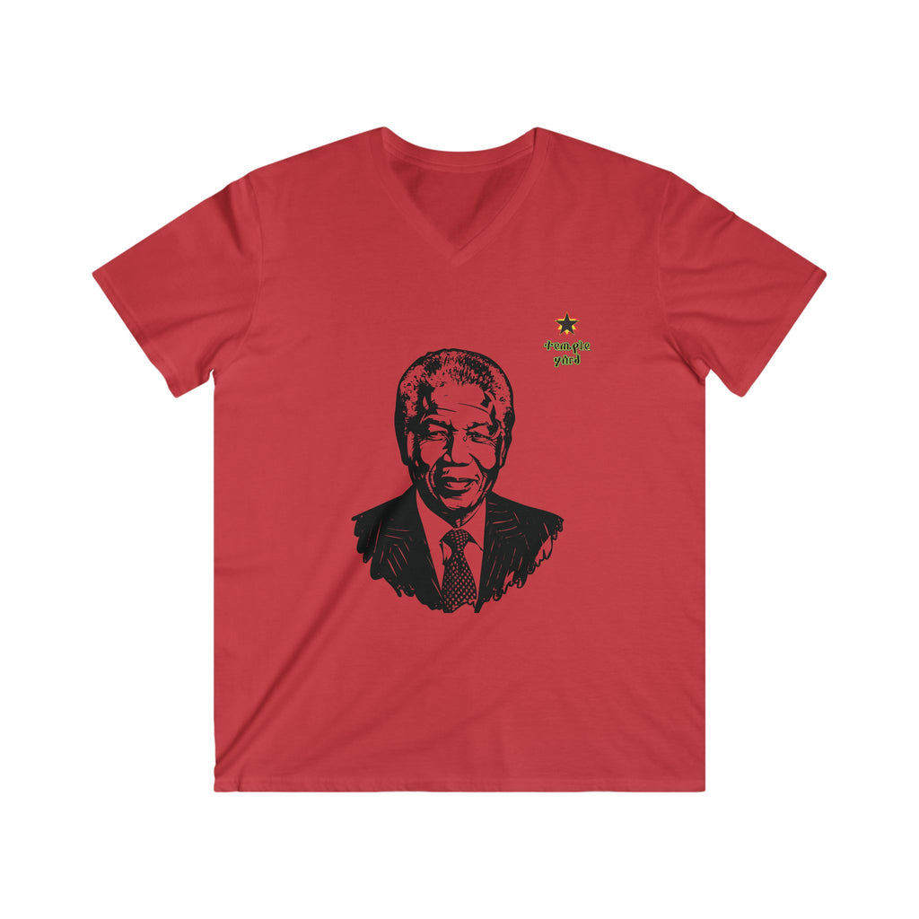 Men's Fitted V-Neck Short Sleeve Tee