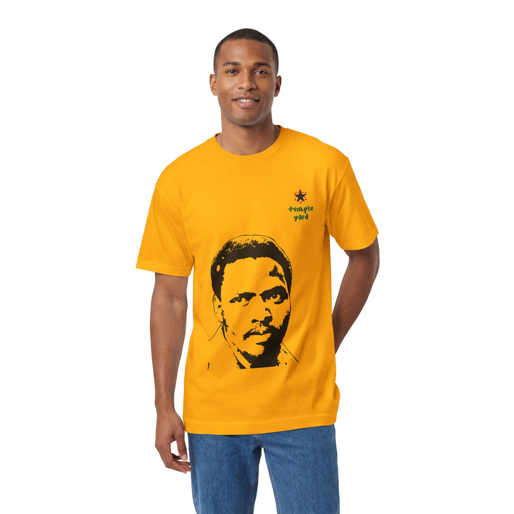 T-Shirt — Pan-African Portrait Tee with 'Gracias Yeti' Star Accent