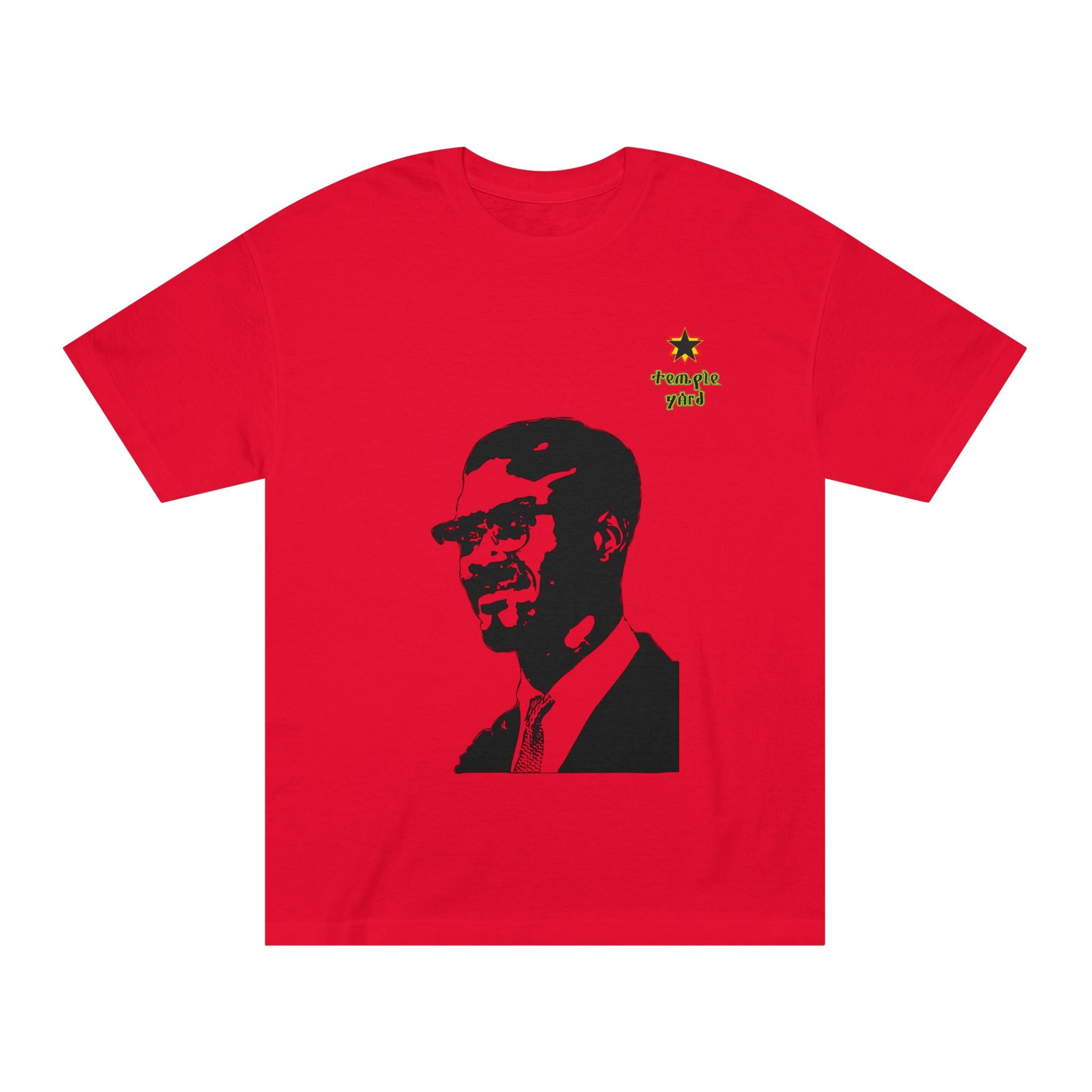Malcolm X Portrait Tee — 'Straight Yard' Graphic T-Shirt