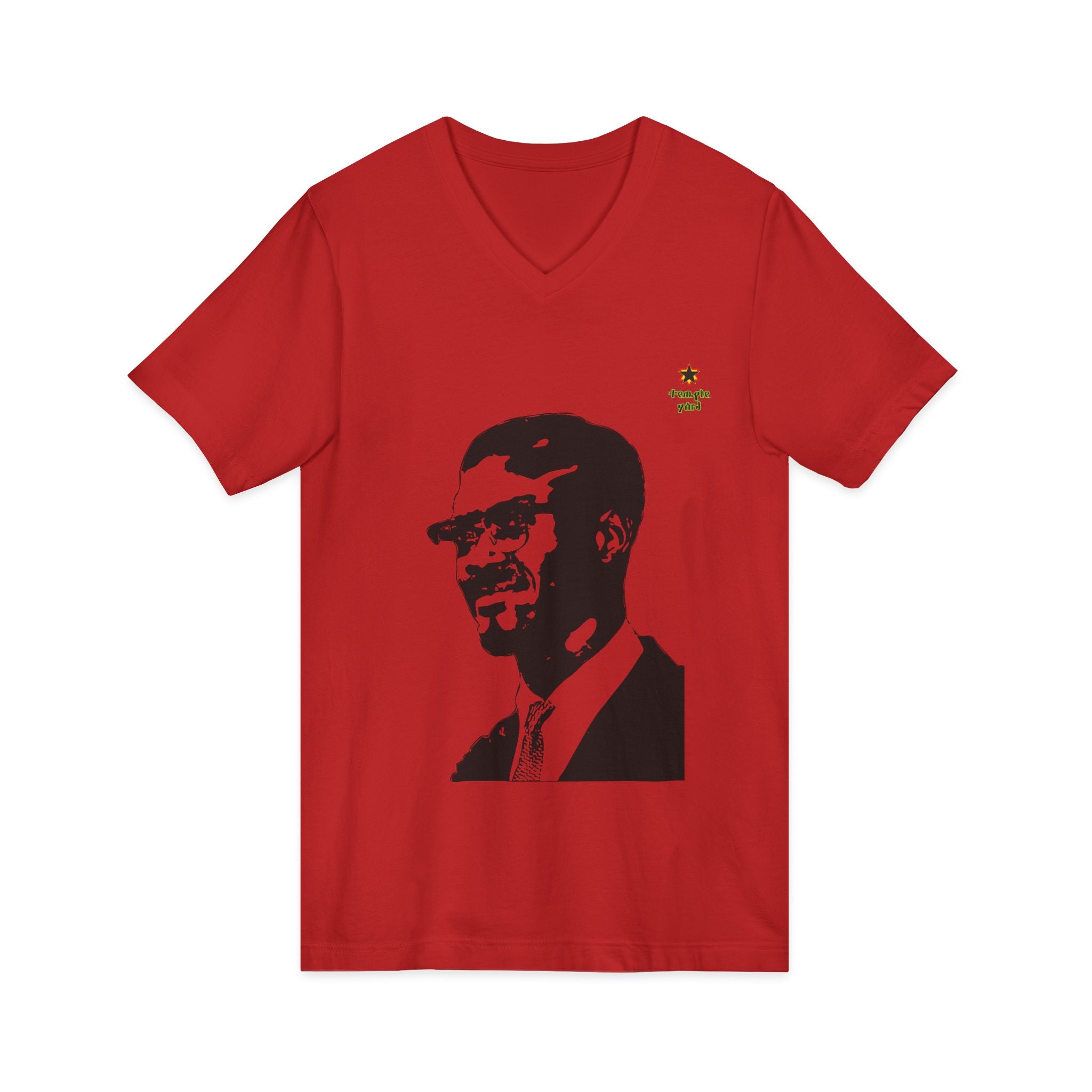 Unisex Jersey Short Sleeve V-Neck Tee