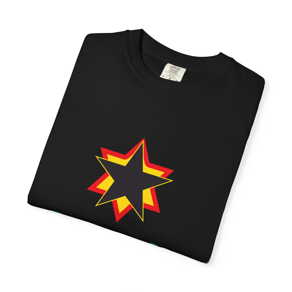 Temple Yard Star Graphic T-Shirt — Retro Reggae Vibe