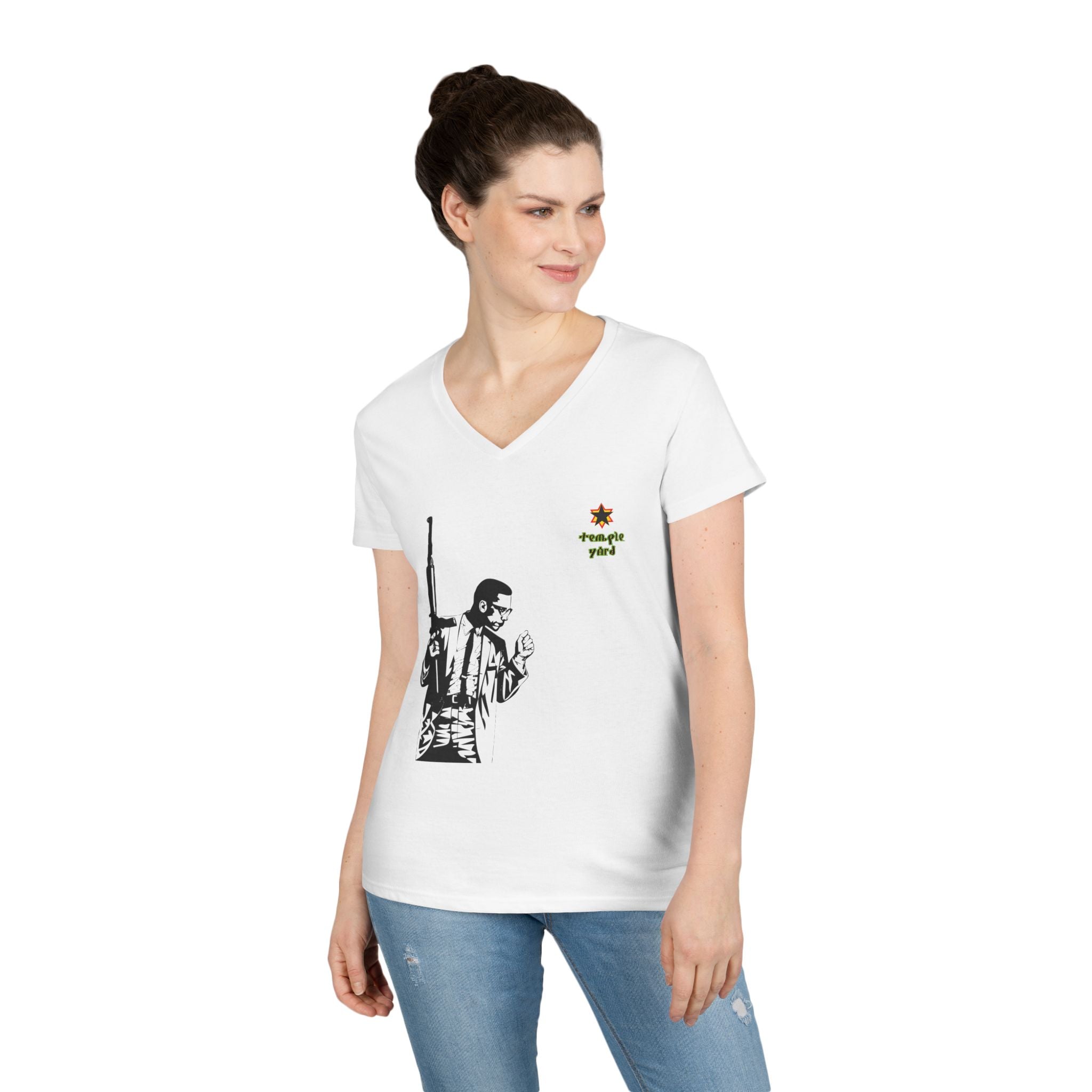 Ladies' V-Neck T-Shirt