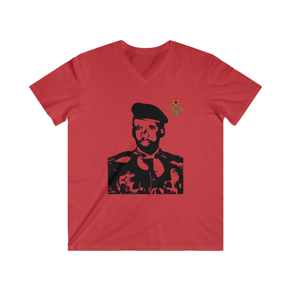 Men's Fitted V-Neck Short Sleeve Tee