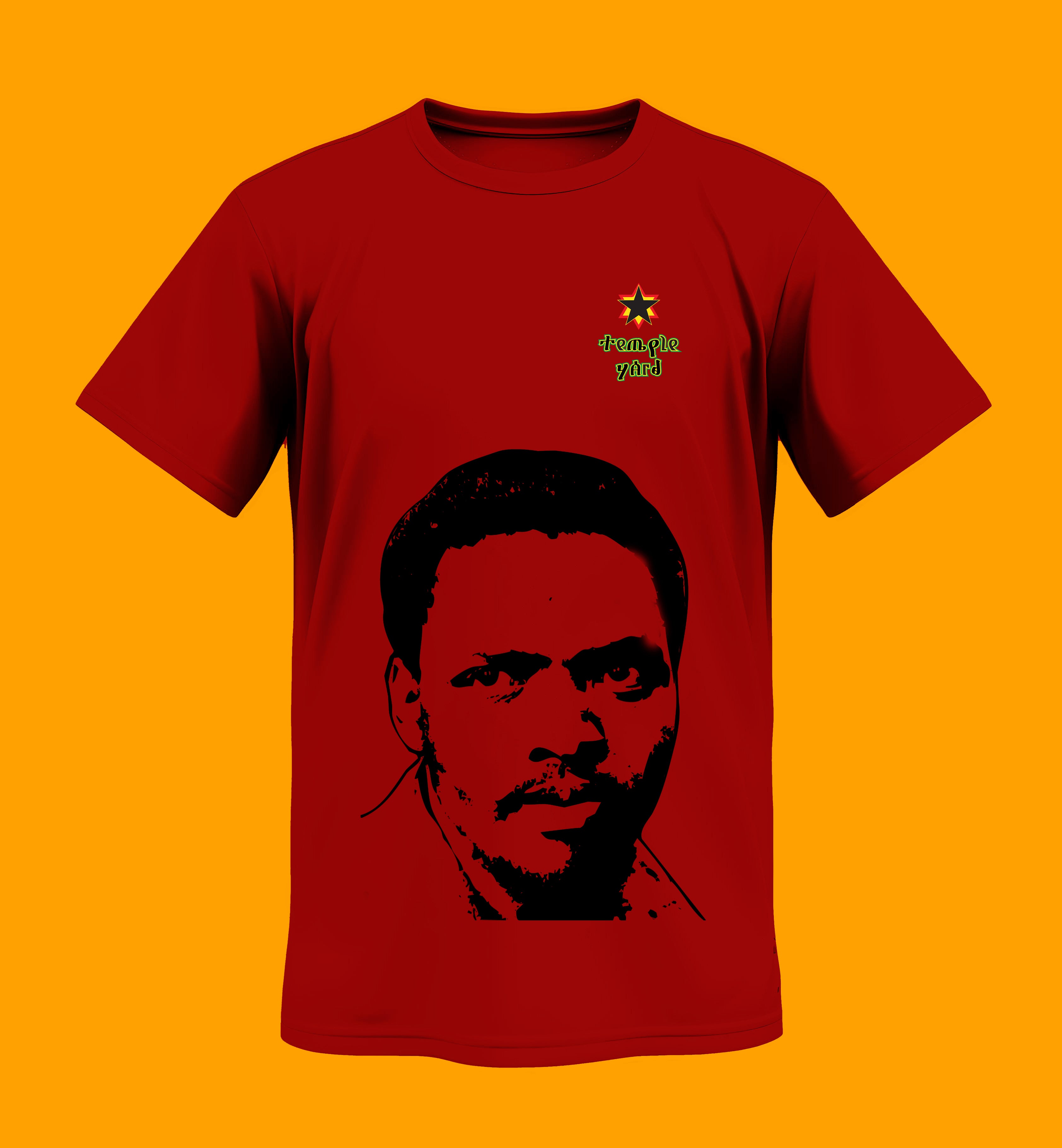 T-Shirt — Pan-African Portrait Tee with 'Gracias Yeti' Star Accent