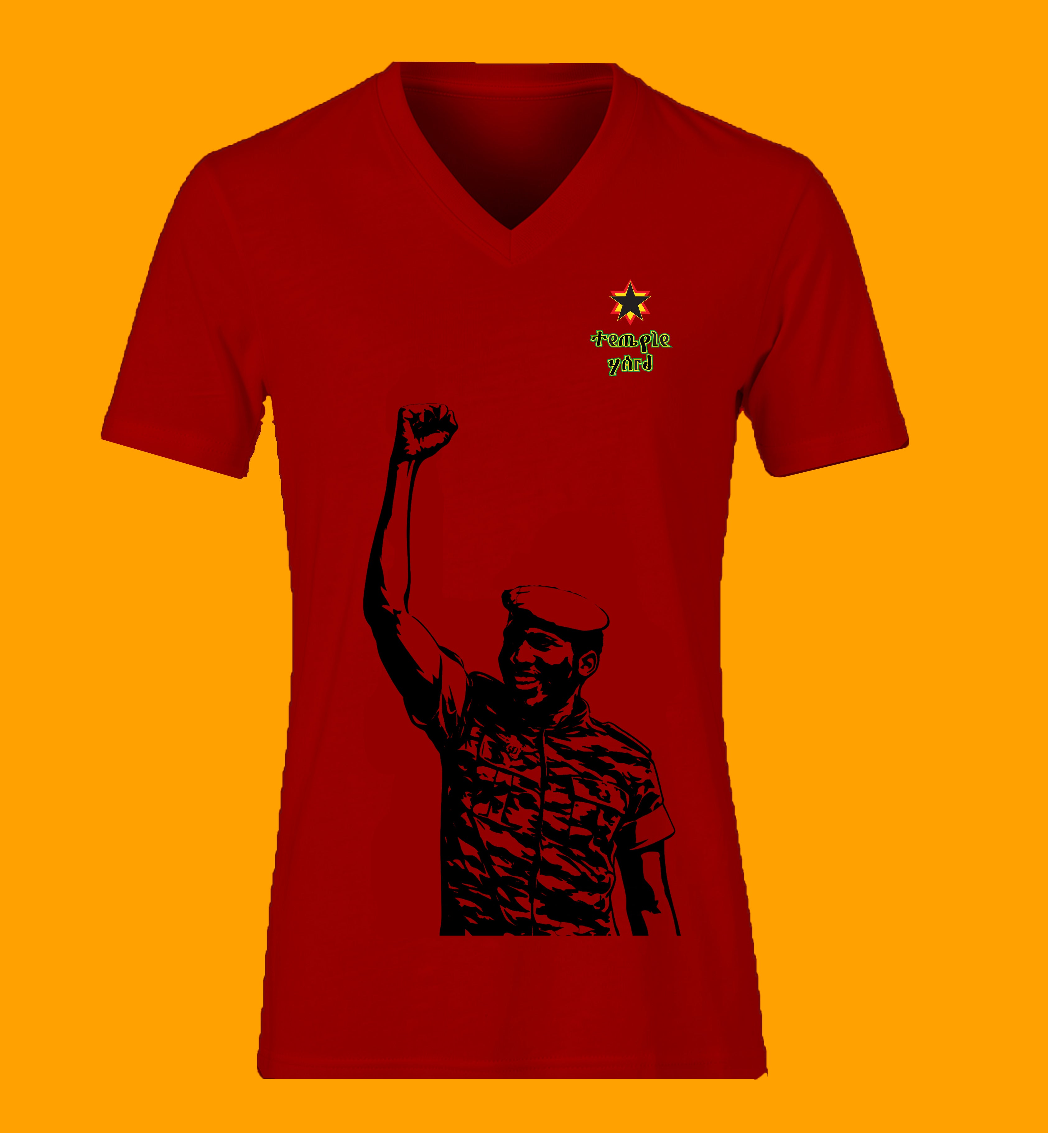 Unisex Jersey Short Sleeve V-Neck Tee