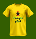 Temple Yard Logo Graphic T-Shirt — Rootical Vibe - Yellow